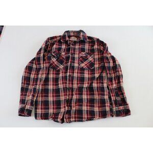 Firestone Walker Barrelworks Men's Button Up Flannel Shirt Size S